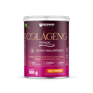 COLAGENO HIDROLISADO + ACIDO HIALURÔNICO | TANGERINA | 300G