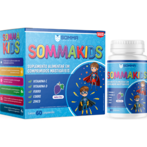 SOMMA KIDS SABOR UVA | 60 COMP